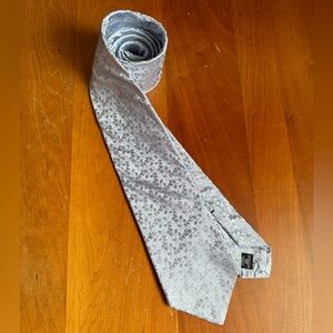 Calvin Klein Gorgeous Blue Men’s Tie Made in USA 100% Silk - EUC